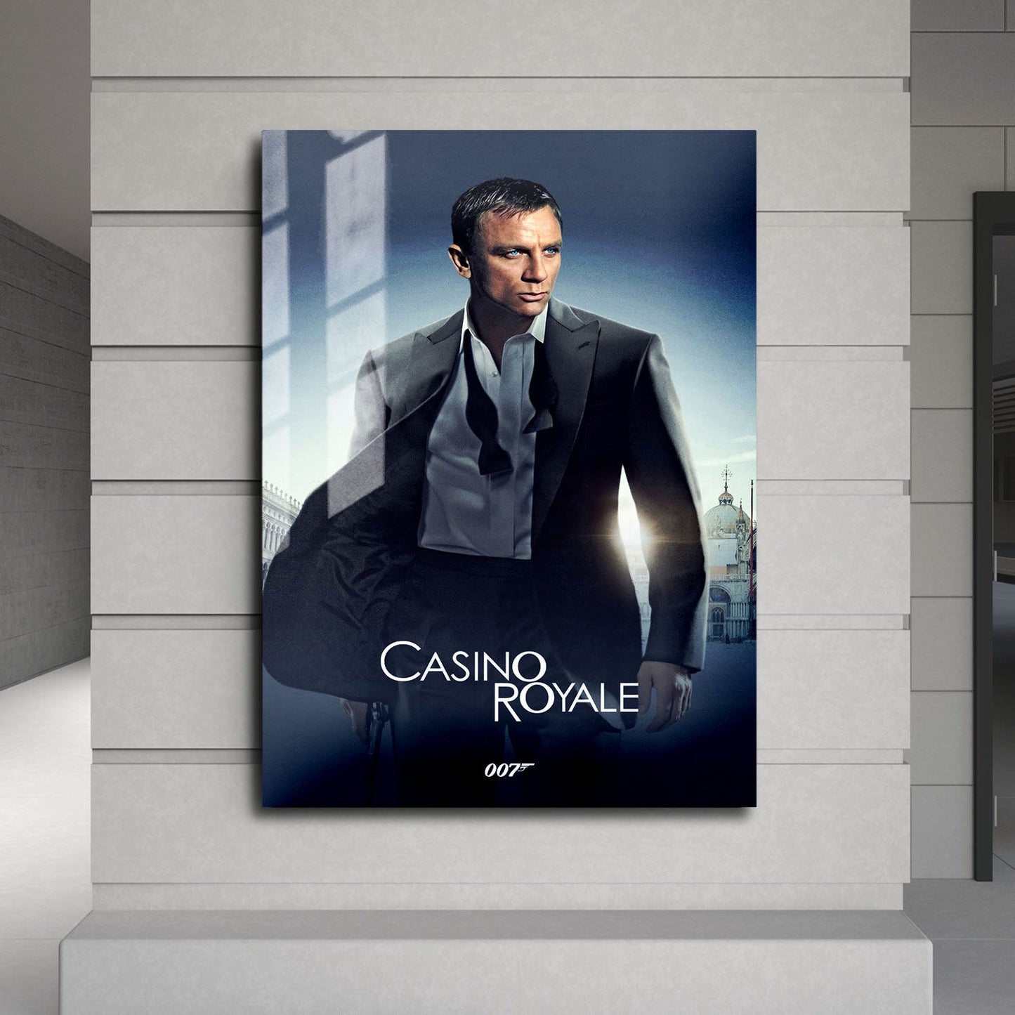 Flex Designs Metal Poster Casino Royale 2006 Classic 24 x 36" Home Goods - Movie 2006 Movie Metal Poster
