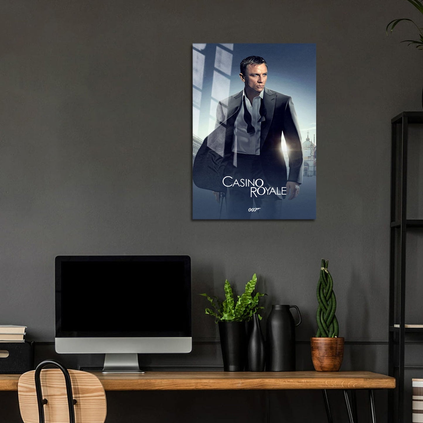 Flex Designs Metal Poster Casino Royale 2006 Classic 5 x 7" Home Goods - Movie 2006 Movie Metal Poster