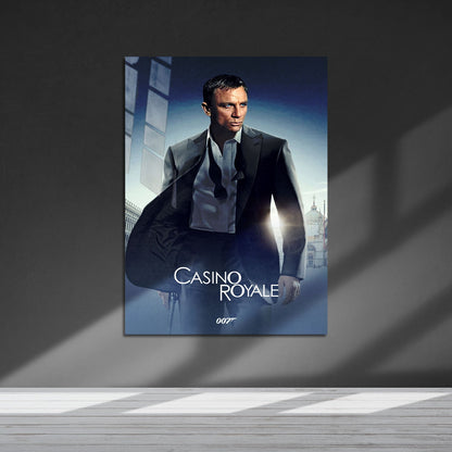 Flex Designs Metal Poster Casino Royale 2006 Classic 5 x 7" Home Goods - Movie 2006 Movie Metal Poster