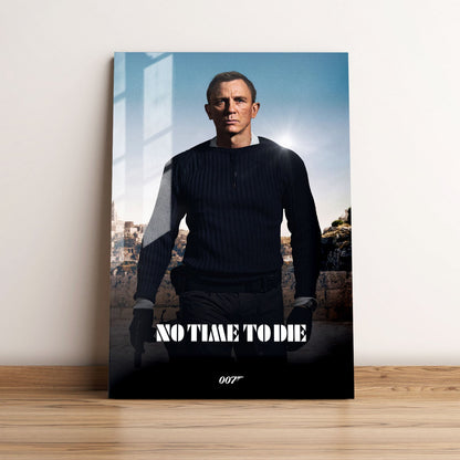 No Time to Die Classic Movie Metal Poster