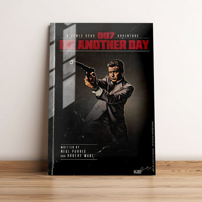 Die Another Day Minimalist Movie Metal Poster