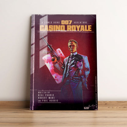 Casino Royale Minimalist Movie Metal Poster