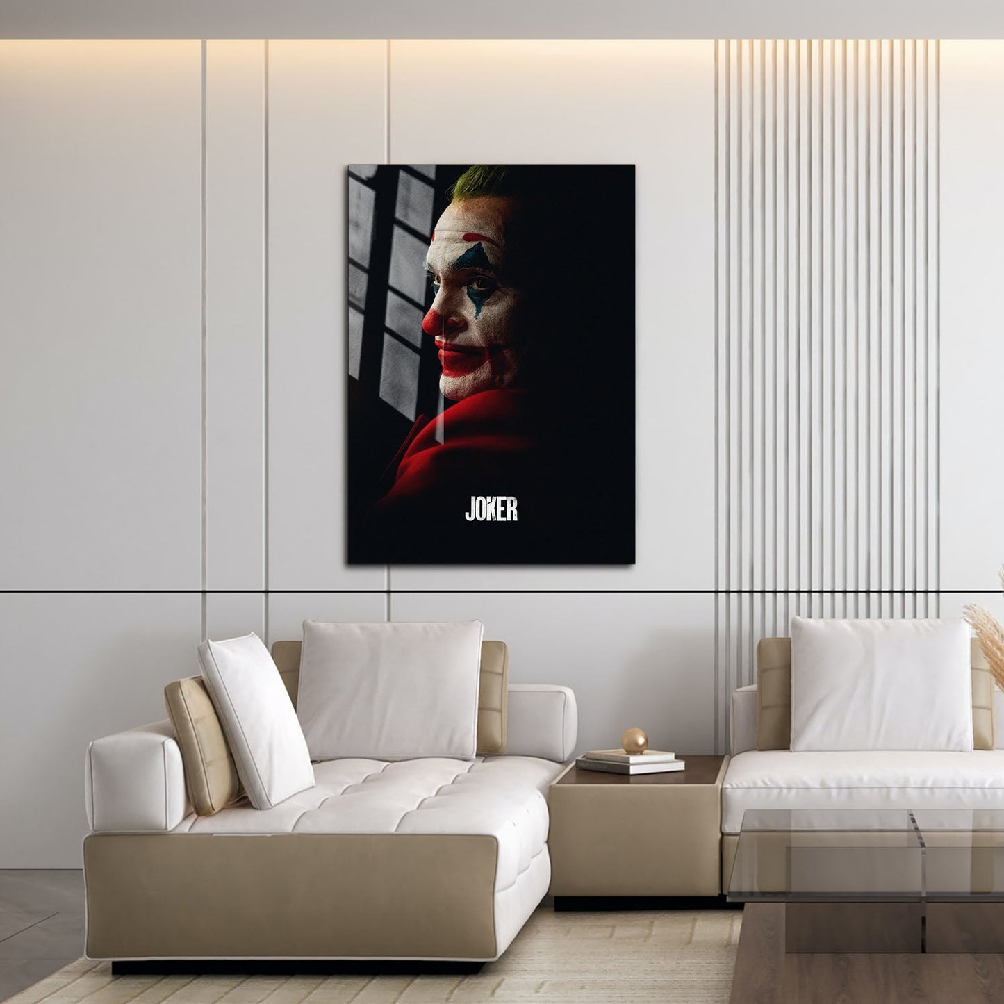 Flex Designs Metal Poster Joker 16 x 24" Home Goods - Movie 2019 Movie Metal Poster