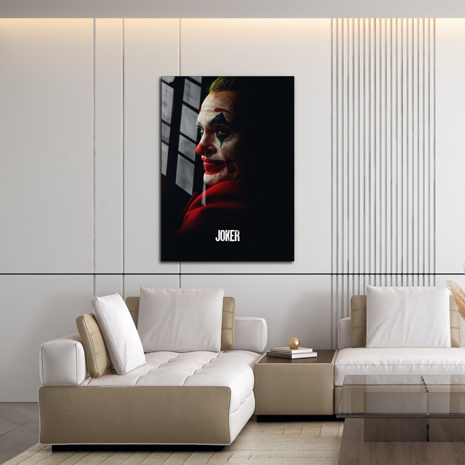 Flex Designs Metal Poster Joker 16 x 24" Home Goods - Movie 2019 Movie Metal Poster