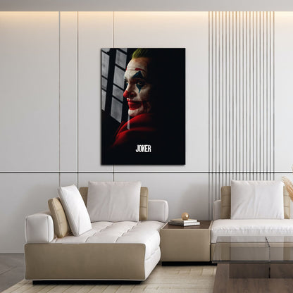 Flex Designs Metal Poster Joker 16 x 24" Home Goods - Movie 2019 Movie Metal Poster