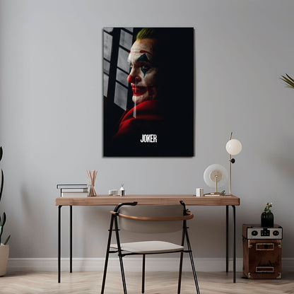 Flex Designs Metal Poster Joker 24 x 36" Home Goods - Movie 2019 Movie Metal Poster