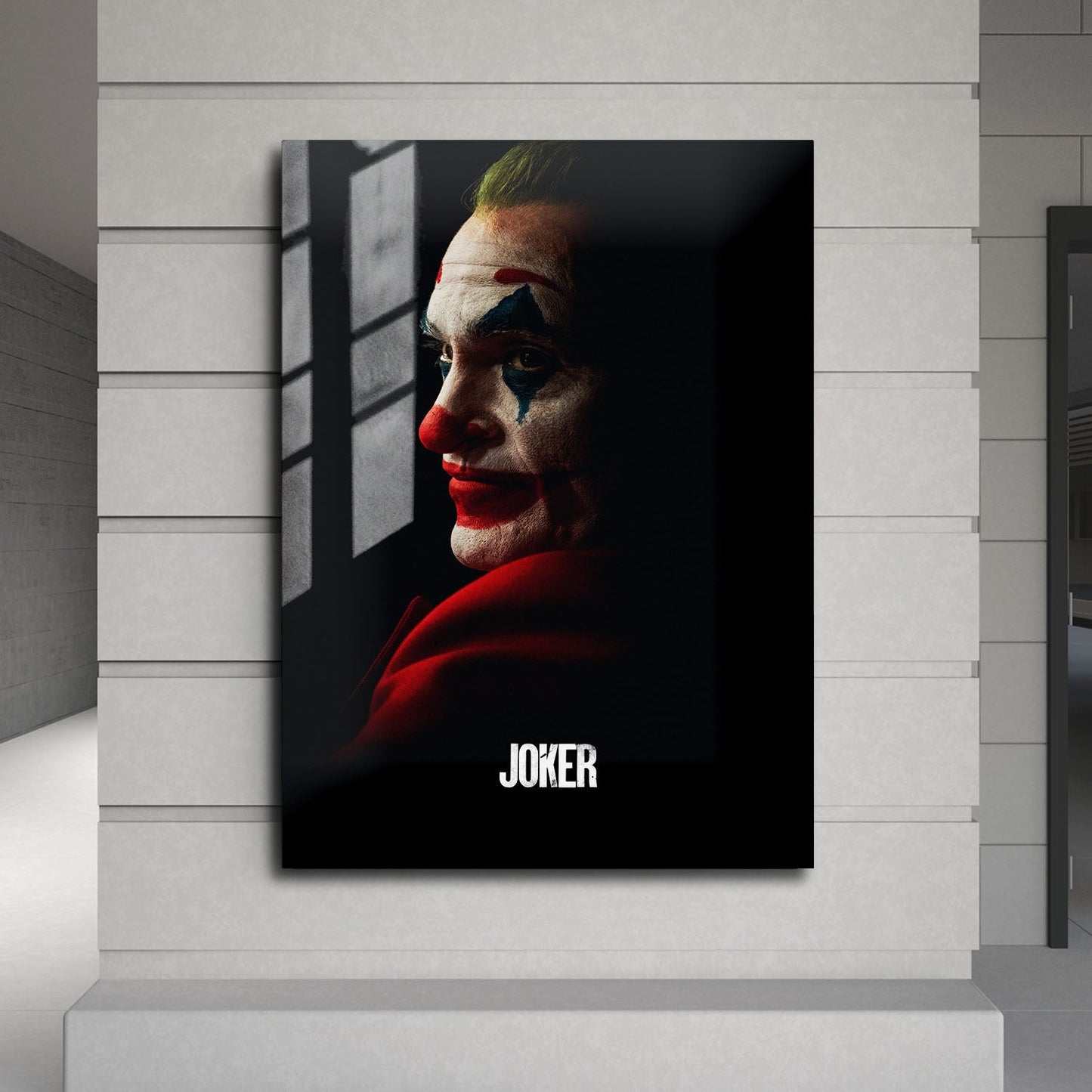 Flex Designs Metal Poster Joker 24 x 36" Home Goods - Movie 2019 Movie Metal Poster