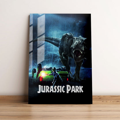 Jurassic Park Classic Movie Metal Poster