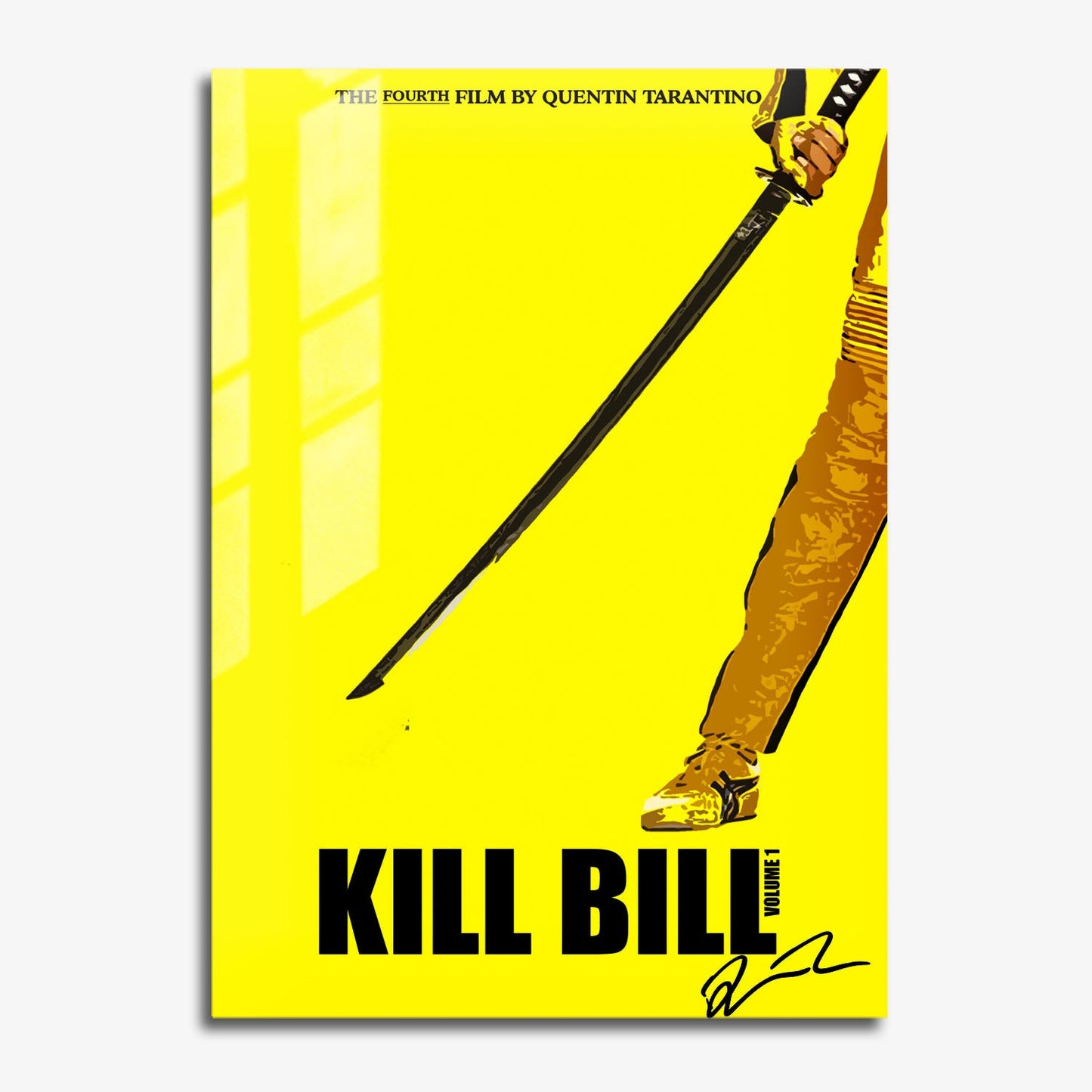 Flex Designs Metal Poster Kill Bill - Vol 1 Key Art 11 x 17" Home Goods - Movie 2003 Movie Metal Poster
