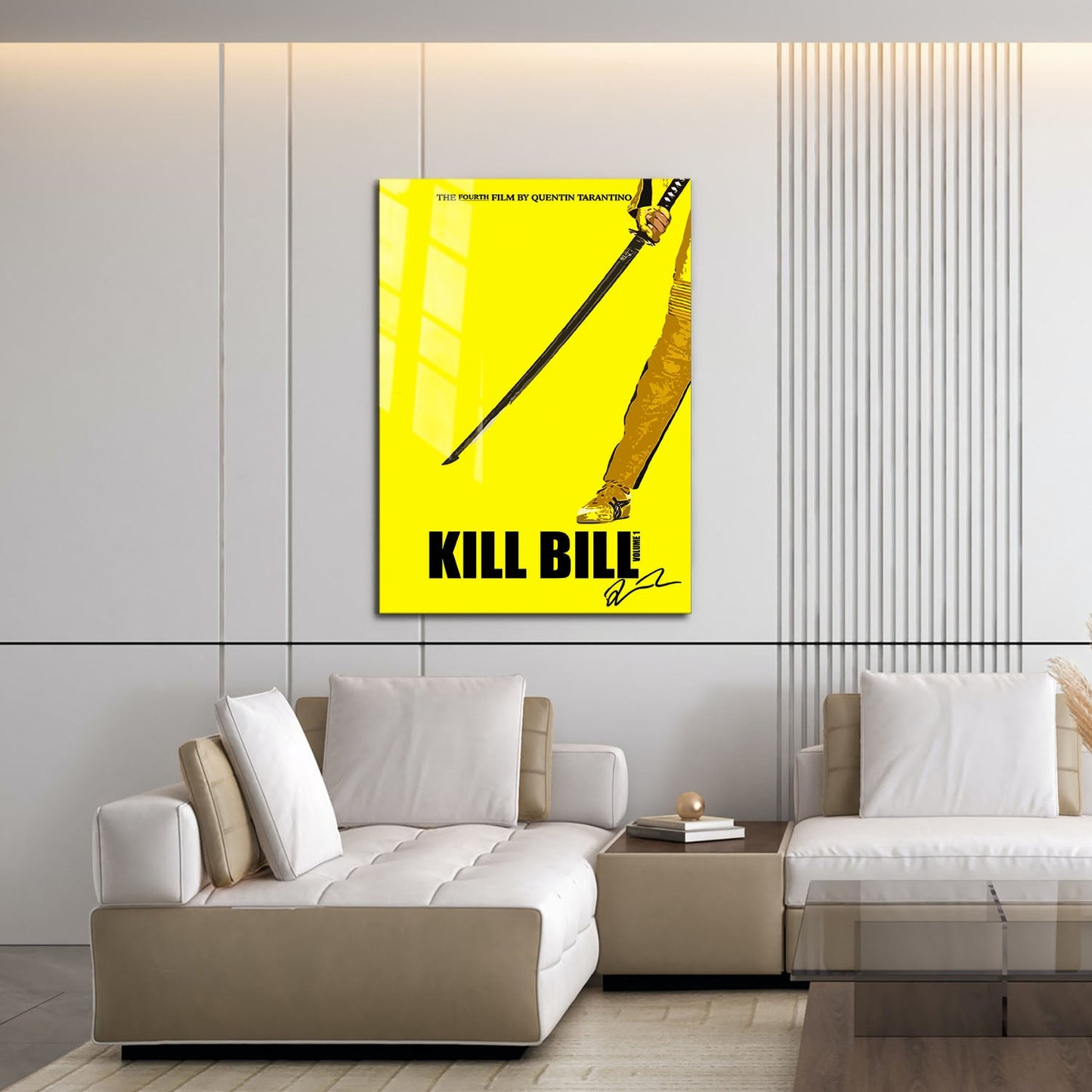 Flex Designs Metal Poster Kill Bill - Vol 1 Key Art 16 x 24" Home Goods - Movie 2003 Movie Metal Poster