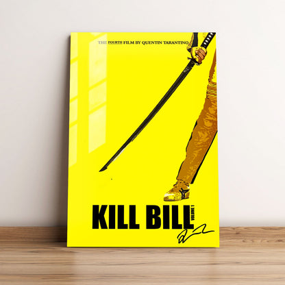 Kill Bill - Vol 1 Key Art Movie Metal Poster