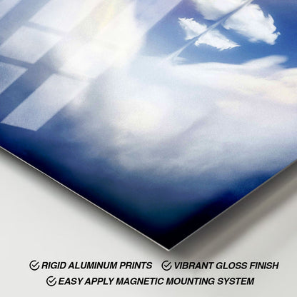 Flex Designs Metal Poster Man of Steel Symbol 11 x 17" Home Goods - Movie 2013 Movie Metal Poster