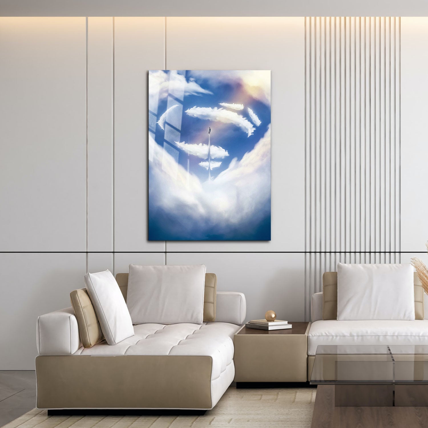 Flex Designs Metal Poster Man of Steel Symbol 16 x 24" Home Goods - Movie 2013 Movie Metal Poster