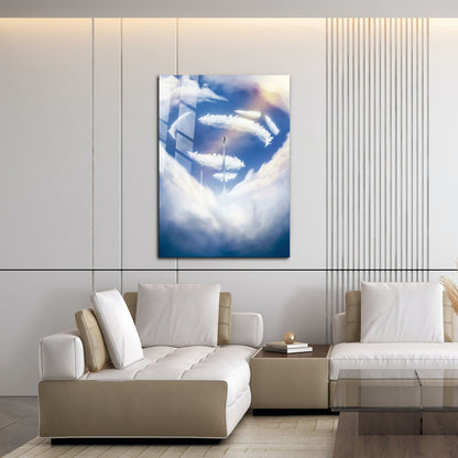 Flex Designs Metal Poster Man of Steel Symbol 16 x 24" Home Goods - Movie 2013 Movie Metal Poster