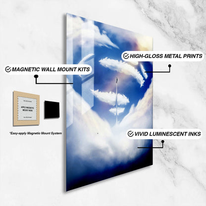 Flex Designs Metal Poster Man of Steel Symbol 16 x 24" Home Goods - Movie 2013 Movie Metal Poster