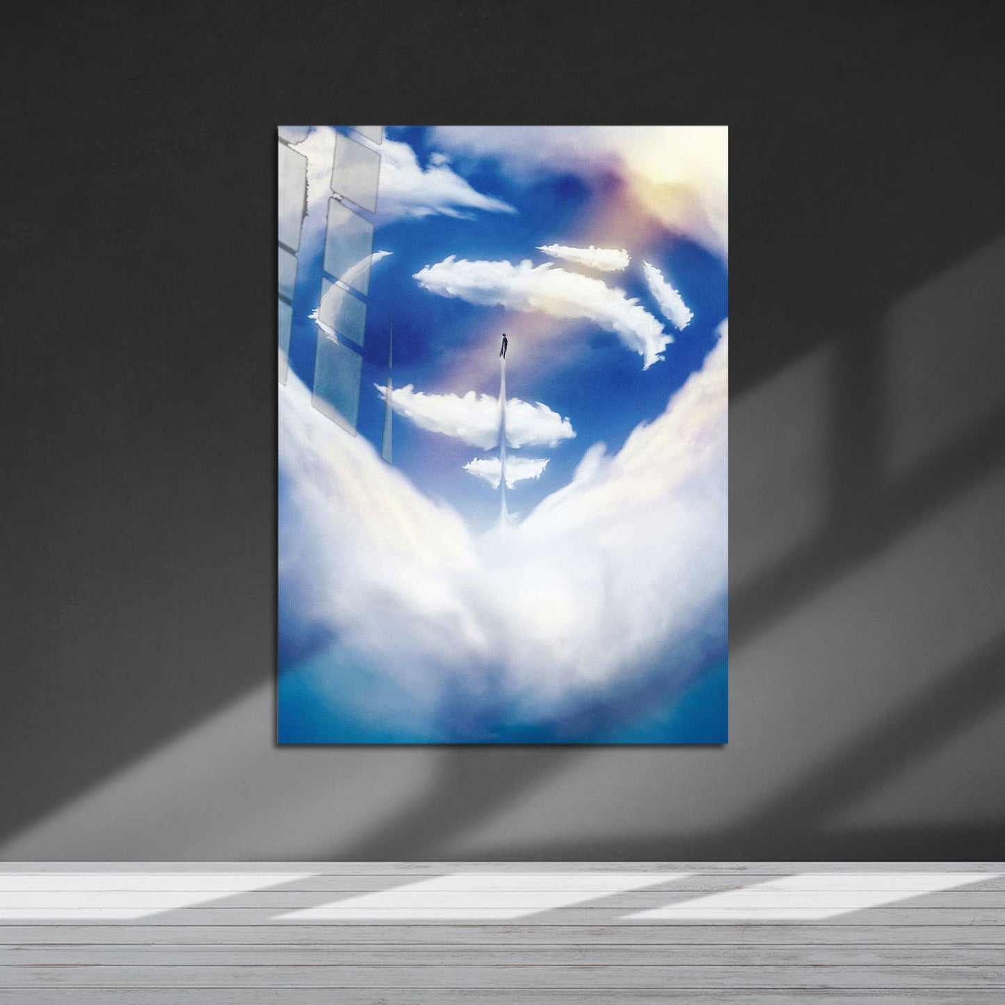 Flex Designs Metal Poster Man of Steel Symbol 5 x 7" Home Goods - Movie 2013 Movie Metal Poster