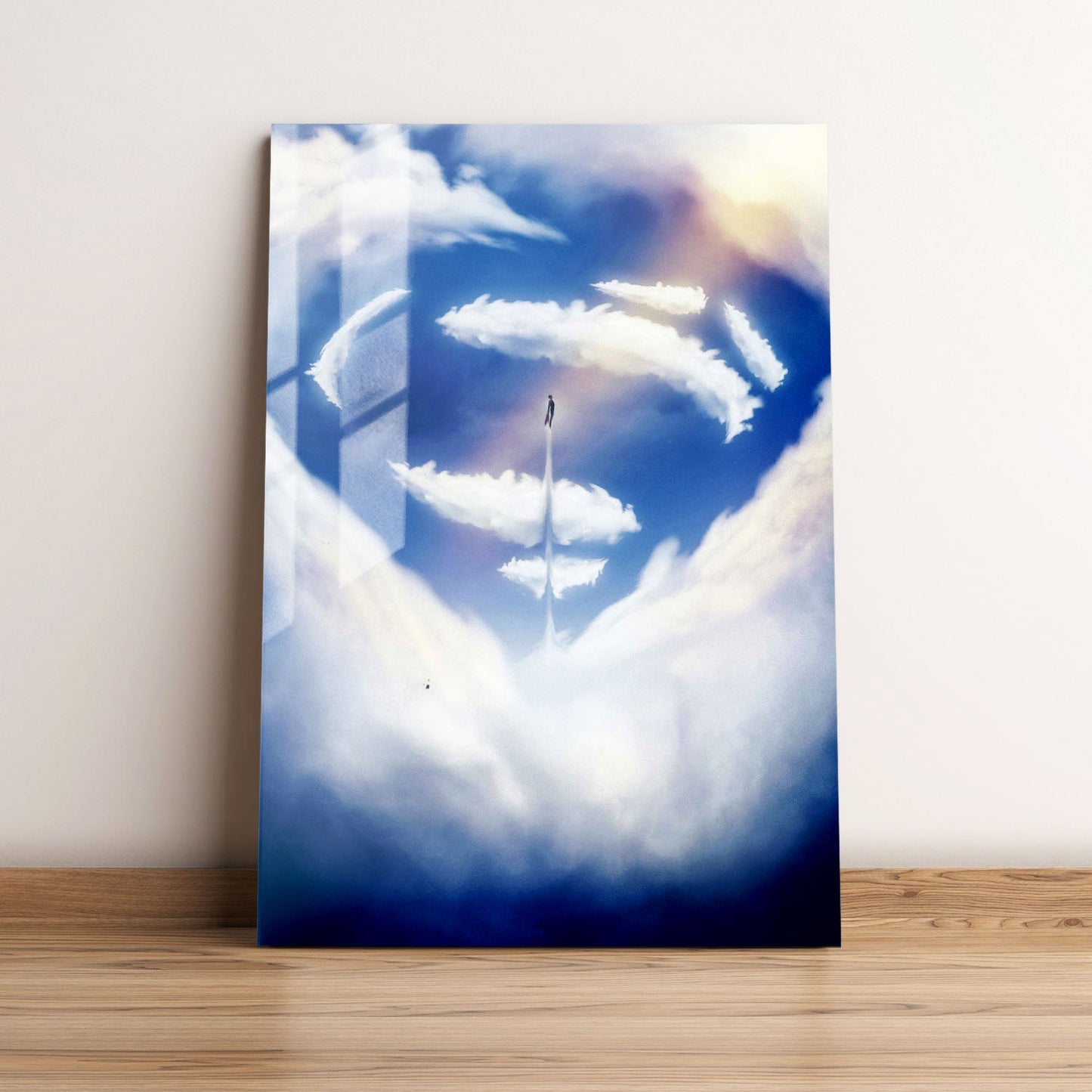 Man of Steel Symbol Movie Metal Poster