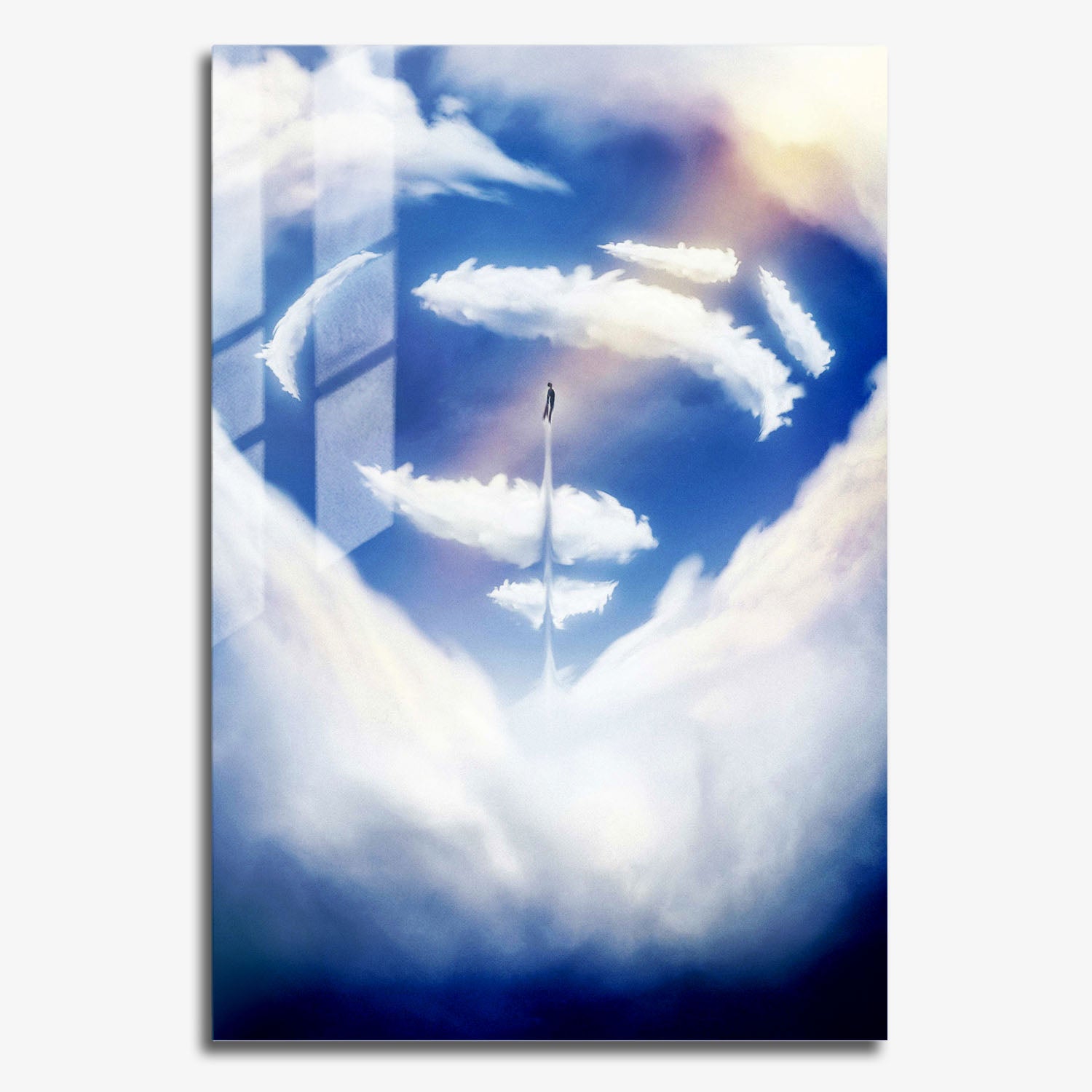 Flex Designs Metal Poster Man of Steel Symbol 11 x 17" Home Goods - Movie 2013 Movie Metal Poster
