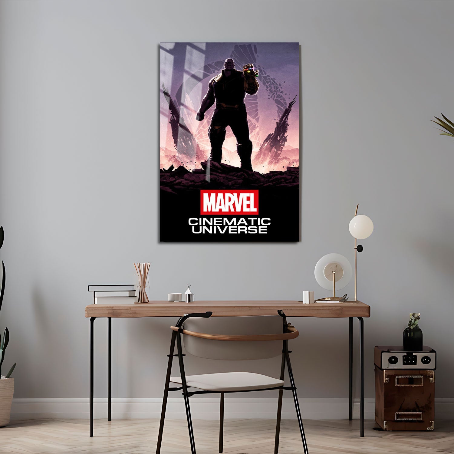 Flex Designs Metal Poster Marvel Cinematic Universe 24 x 36" Home Goods - Movie  Movie Metal Poster