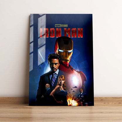 Iron Man Movie Metal Poster
