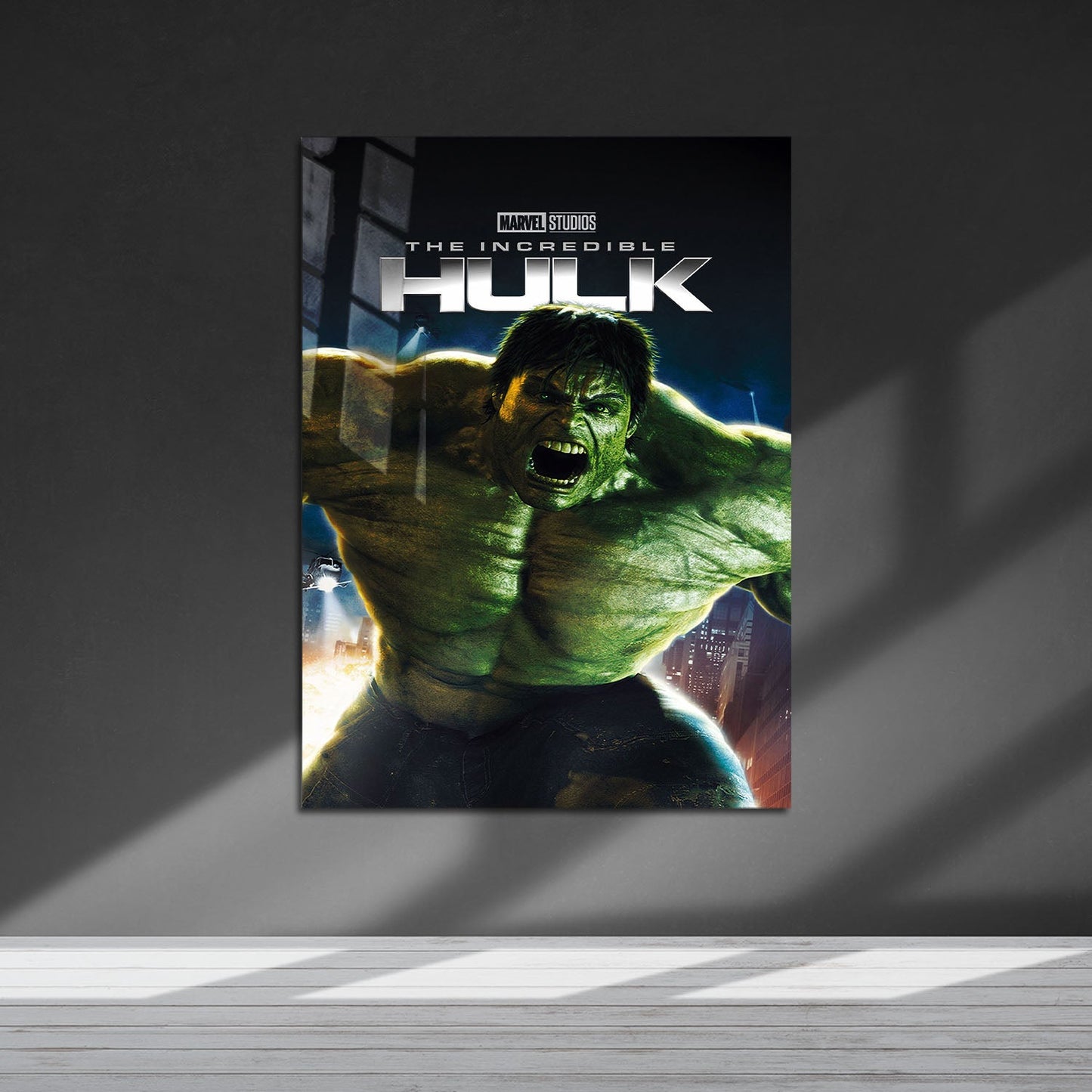 Flex Designs Metal Poster The Incredible Hulk 5 x 7" Home Goods - Movie 2008 Movie Metal Poster
