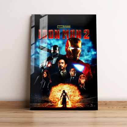 Iron Man 2 Movie Metal Poster