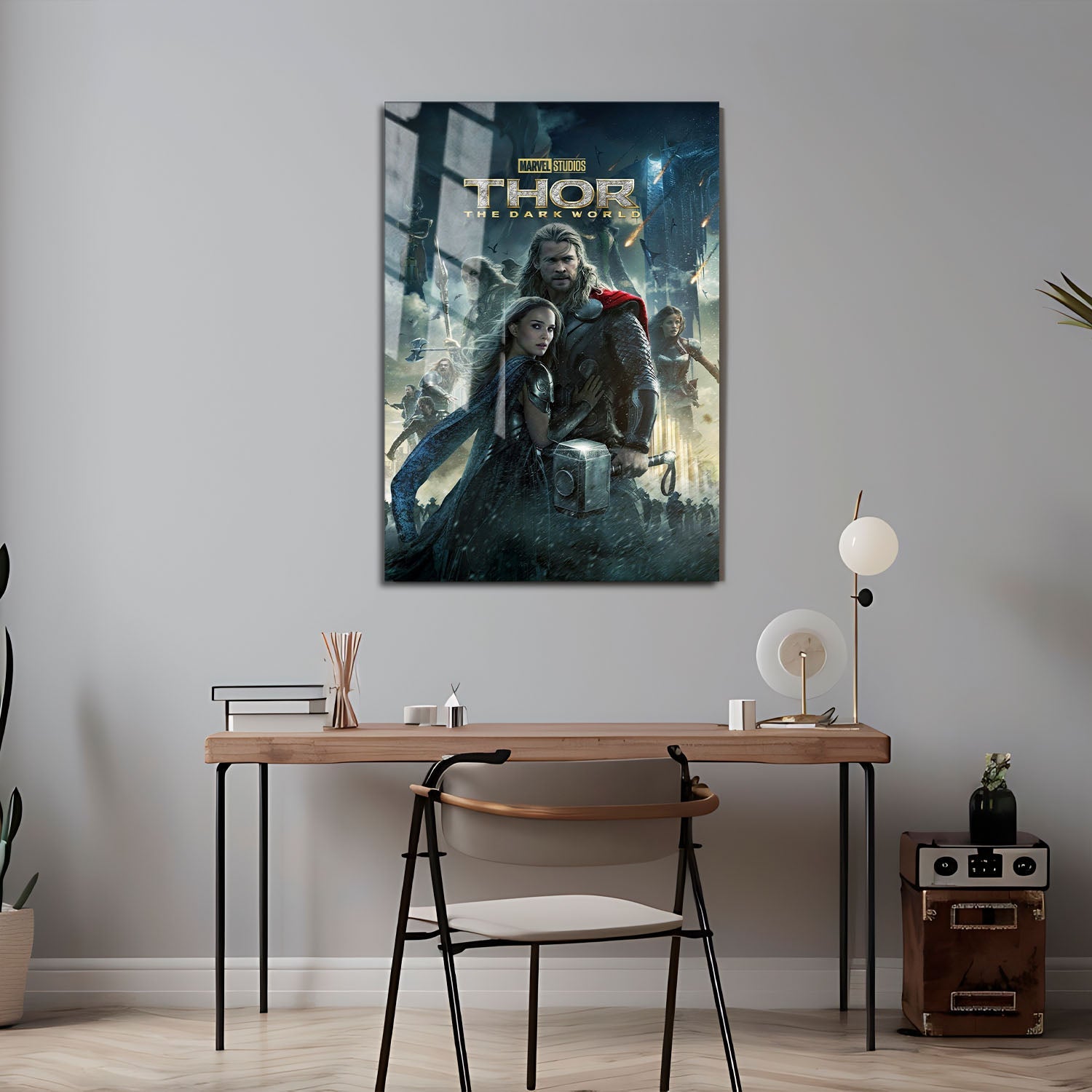 Flex Designs Metal Poster Thor The Dark World 24 x 36" Home Goods - Movie 2013 Movie Metal Poster