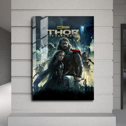 Flex Designs Metal Poster Thor The Dark World 24 x 36" Home Goods - Movie 2013 Movie Metal Poster