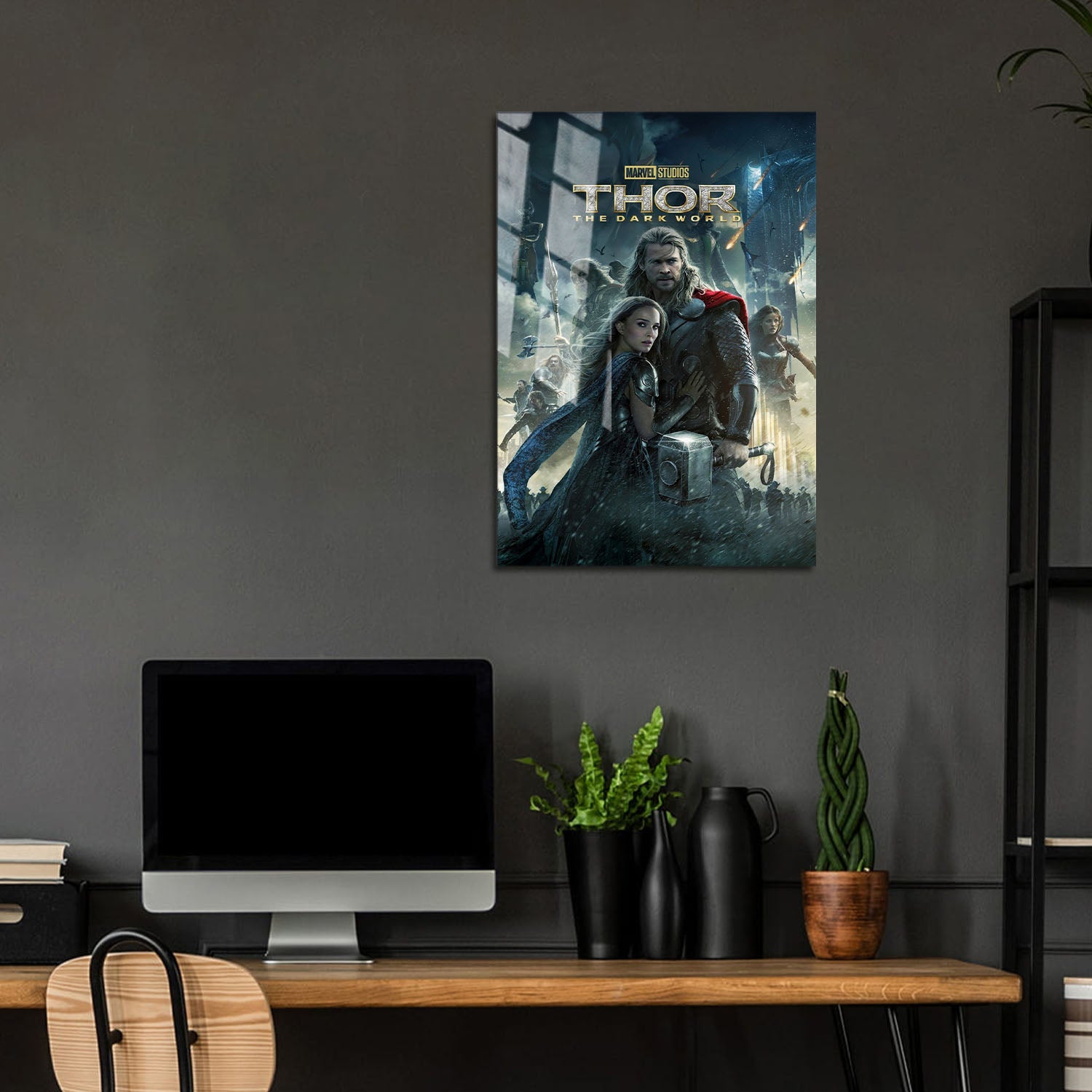 Flex Designs Metal Poster Thor The Dark World 5 x 7" Home Goods - Movie 2013 Movie Metal Poster