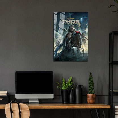 Flex Designs Metal Poster Thor The Dark World 5 x 7" Home Goods - Movie 2013 Movie Metal Poster