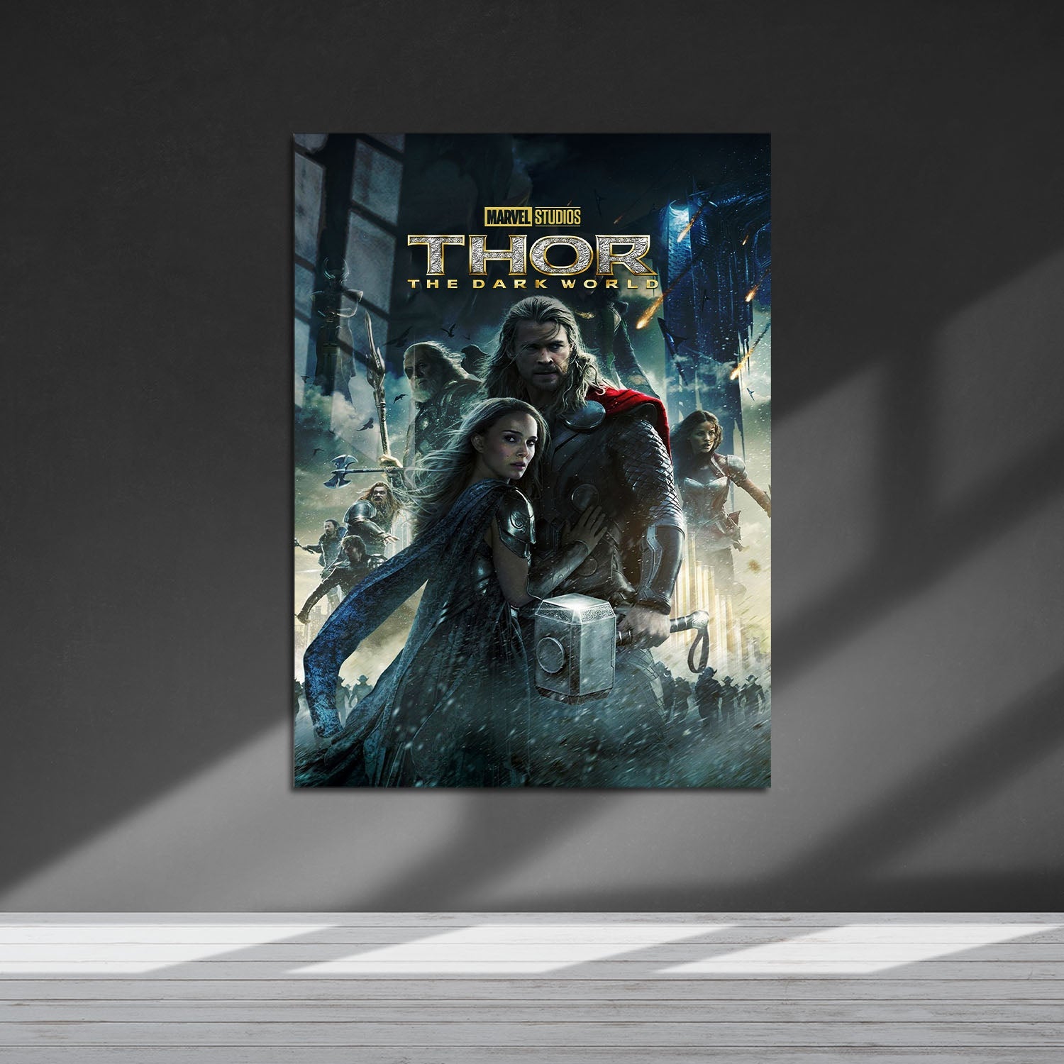 Flex Designs Metal Poster Thor The Dark World 5 x 7" Home Goods - Movie 2013 Movie Metal Poster