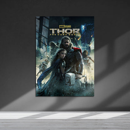 Flex Designs Metal Poster Thor The Dark World 5 x 7" Home Goods - Movie 2013 Movie Metal Poster