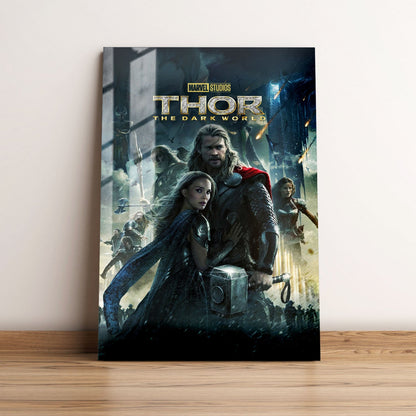 Thor The Dark World Movie Metal Poster