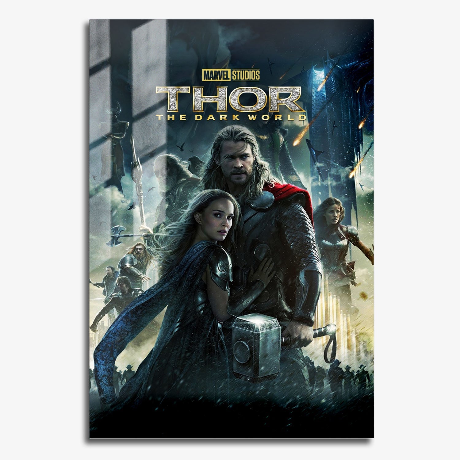 Flex Designs Metal Poster Thor The Dark World 11 x 17" Home Goods - Movie 2013 Movie Metal Poster