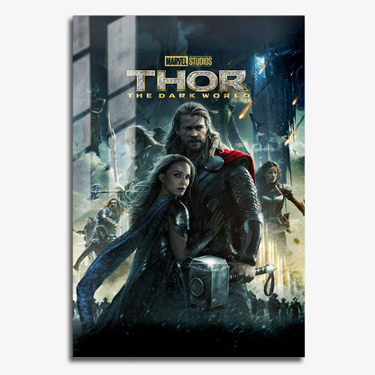 Flex Designs Metal Poster Thor The Dark World 11 x 17" Home Goods - Movie 2013 Movie Metal Poster