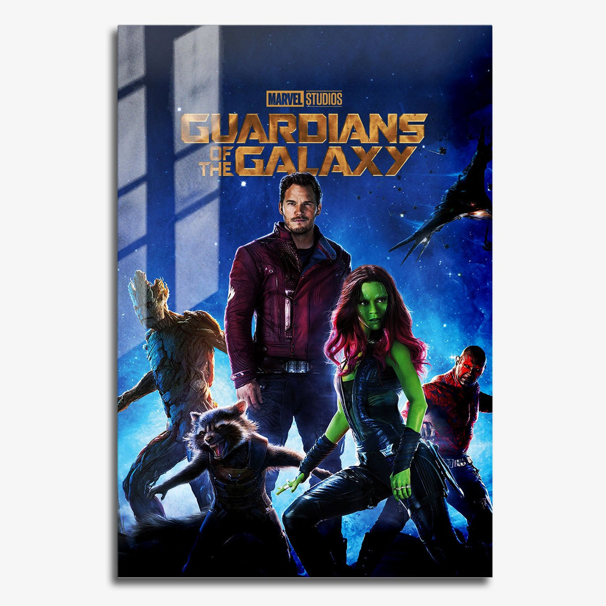Flex Designs Metal Poster Guardians of the Galaxy 11 x 17" Home Goods - Movie 2014 Movie Metal Poster