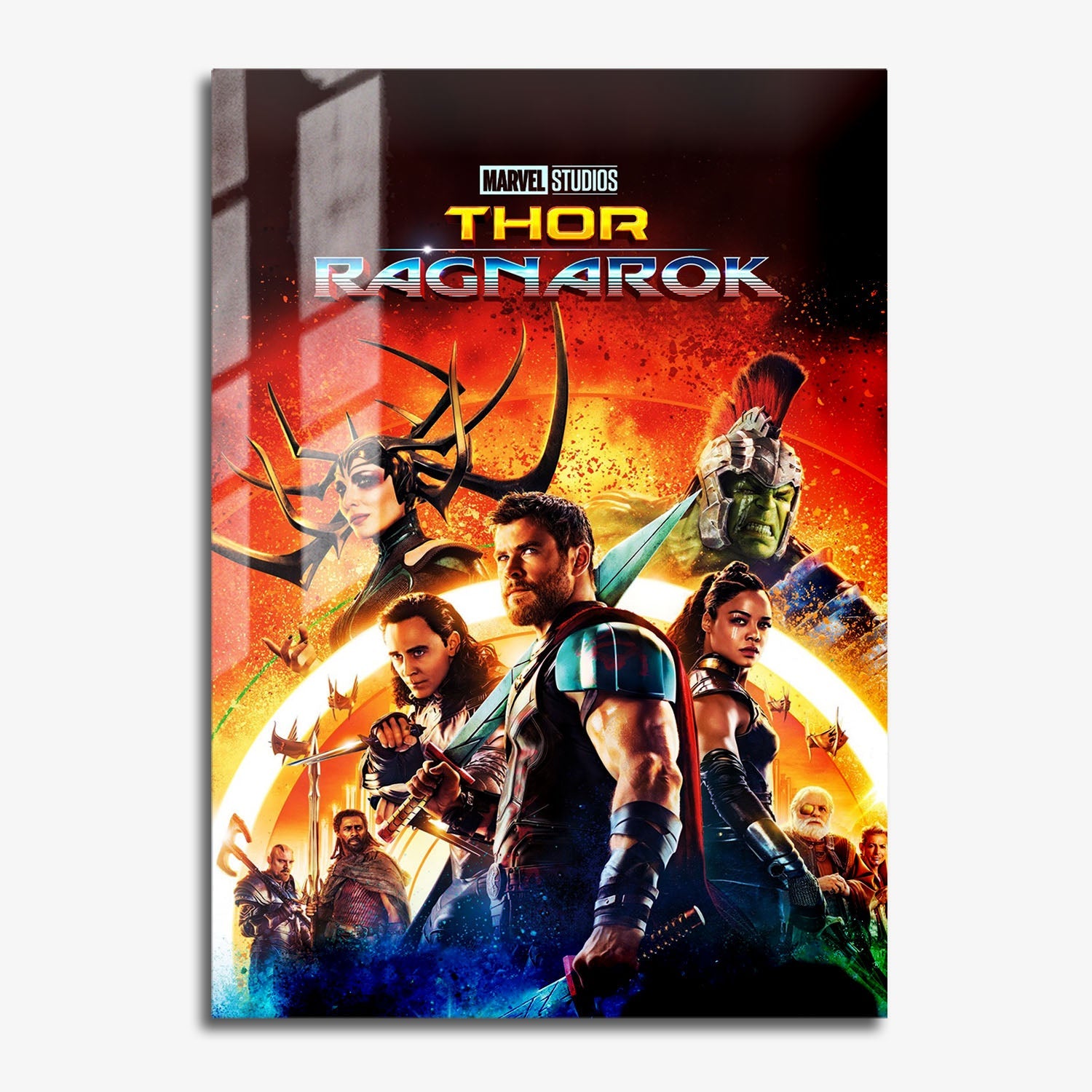 Flex Designs Metal Poster Thor Ragnarok 11 x 17" Home Goods - Movie 2017 Movie Metal Poster