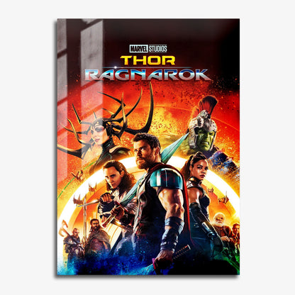 Flex Designs Metal Poster Thor Ragnarok 11 x 17" Home Goods - Movie 2017 Movie Metal Poster