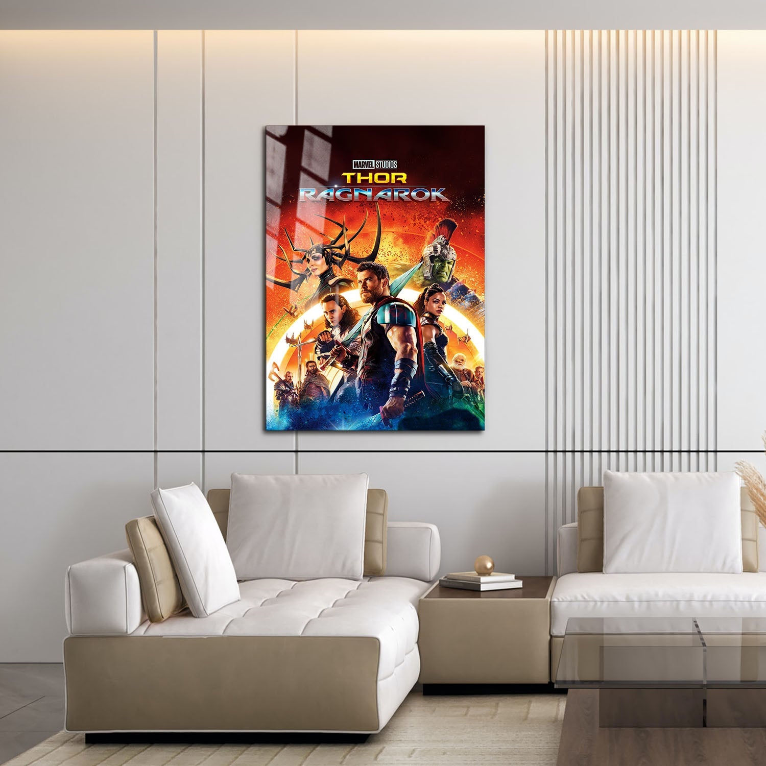 Flex Designs Metal Poster Thor Ragnarok 16 x 24" Home Goods - Movie 2017 Movie Metal Poster