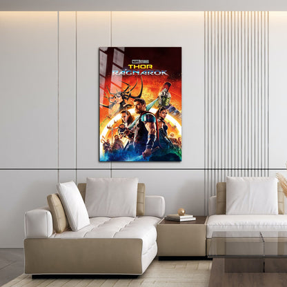 Flex Designs Metal Poster Thor Ragnarok 16 x 24" Home Goods - Movie 2017 Movie Metal Poster