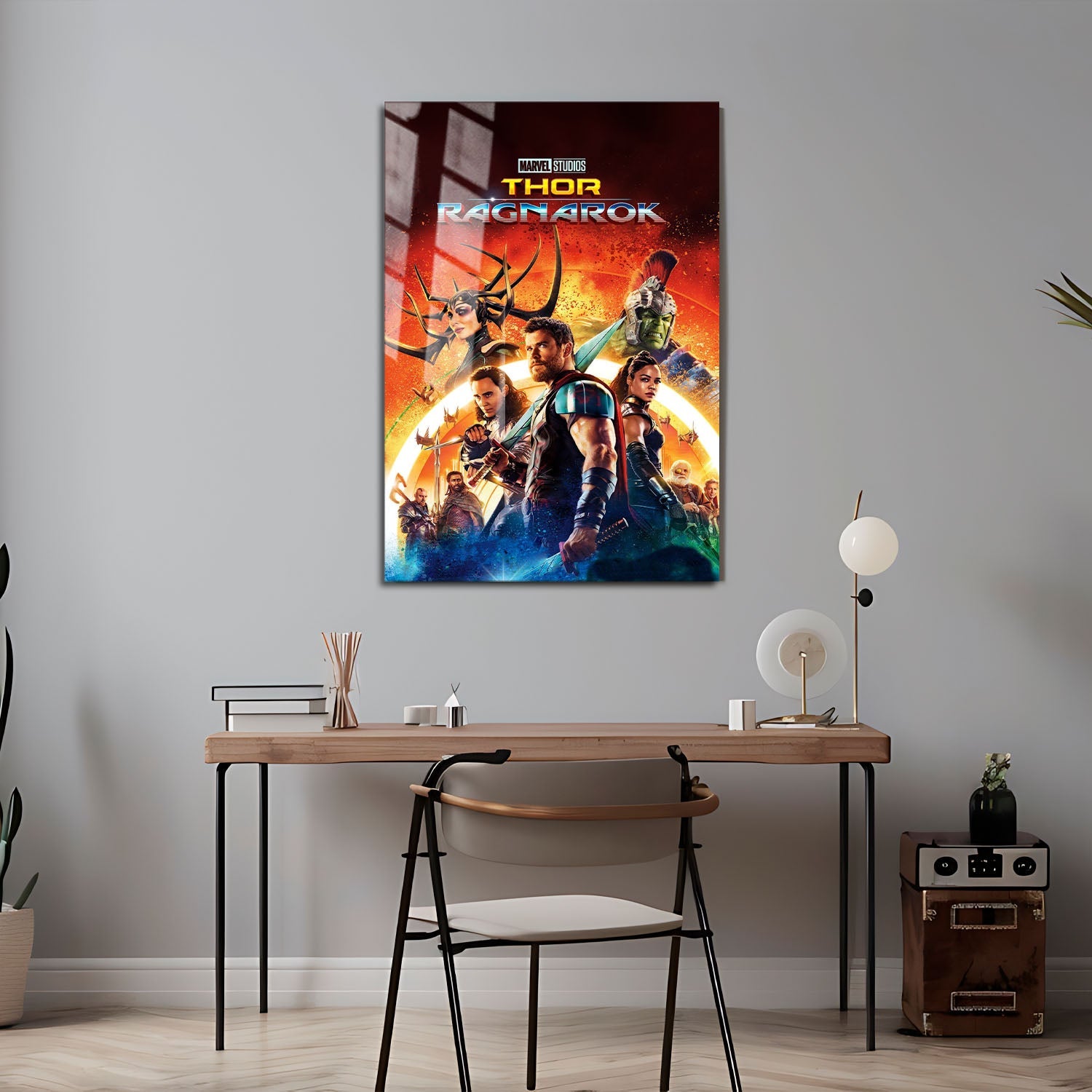 Flex Designs Metal Poster Thor Ragnarok 24 x 36" Home Goods - Movie 2017 Movie Metal Poster