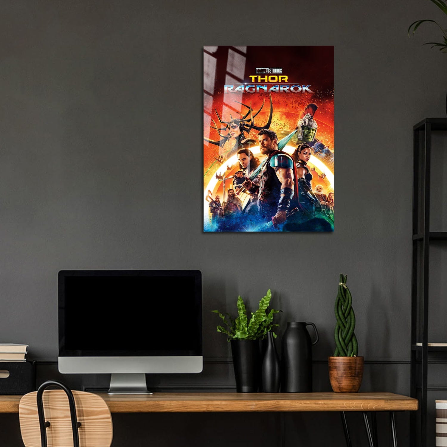 Flex Designs Metal Poster Thor Ragnarok 5 x 7" Home Goods - Movie 2017 Movie Metal Poster