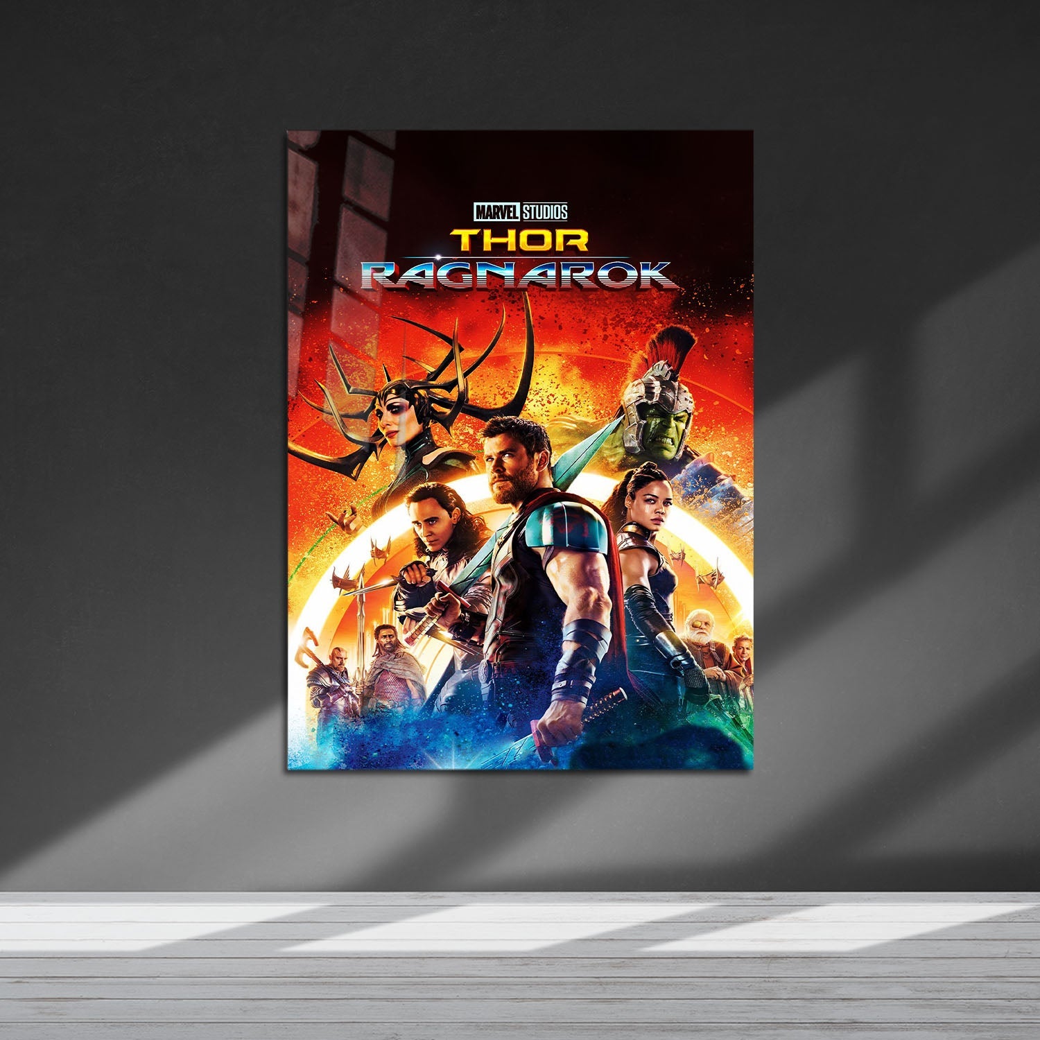 Flex Designs Metal Poster Thor Ragnarok 5 x 7" Home Goods - Movie 2017 Movie Metal Poster