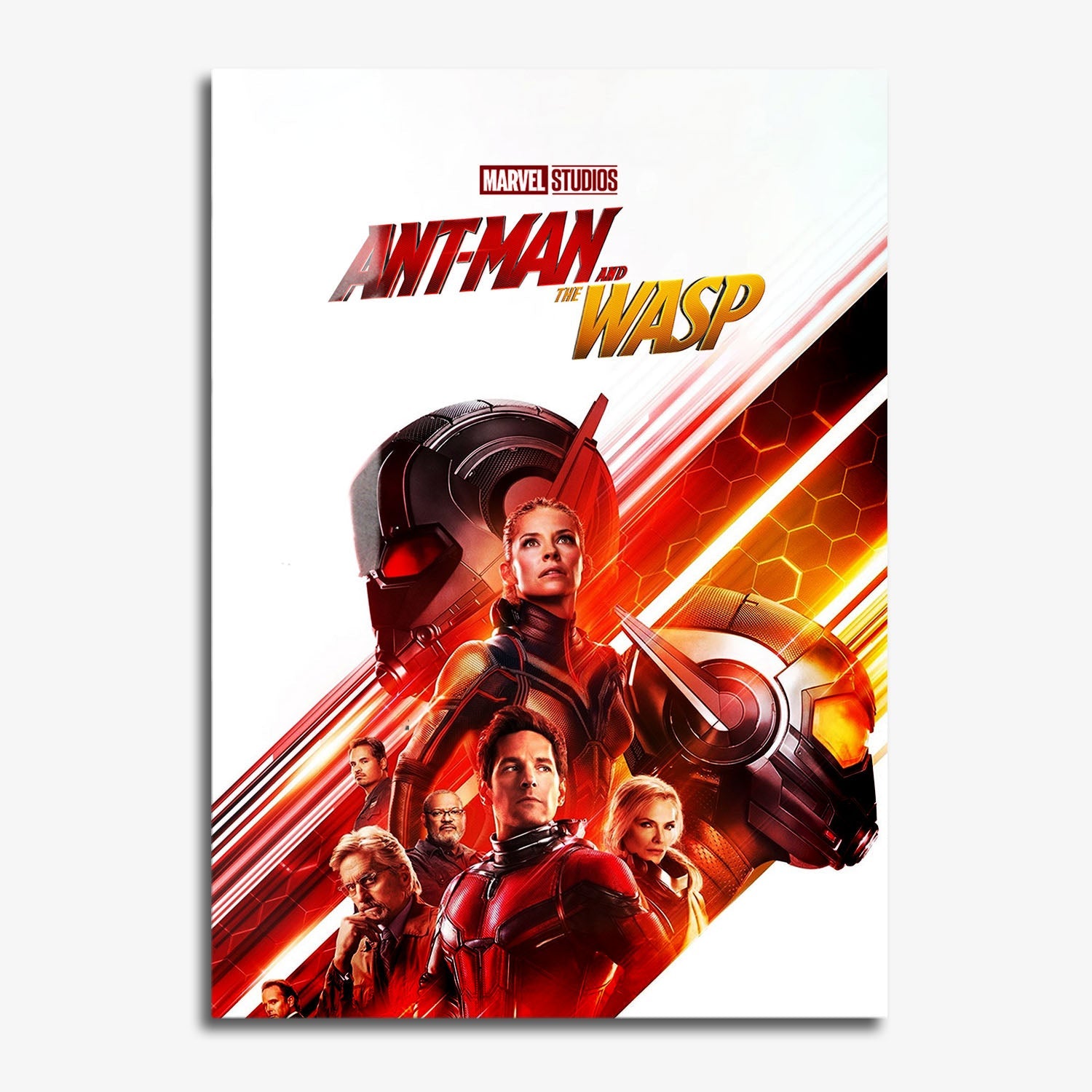 Flex Designs Metal Poster Ant-Man and the Wasp 11 x 17" Home Goods - Movie 2018 Movie Metal Poster
