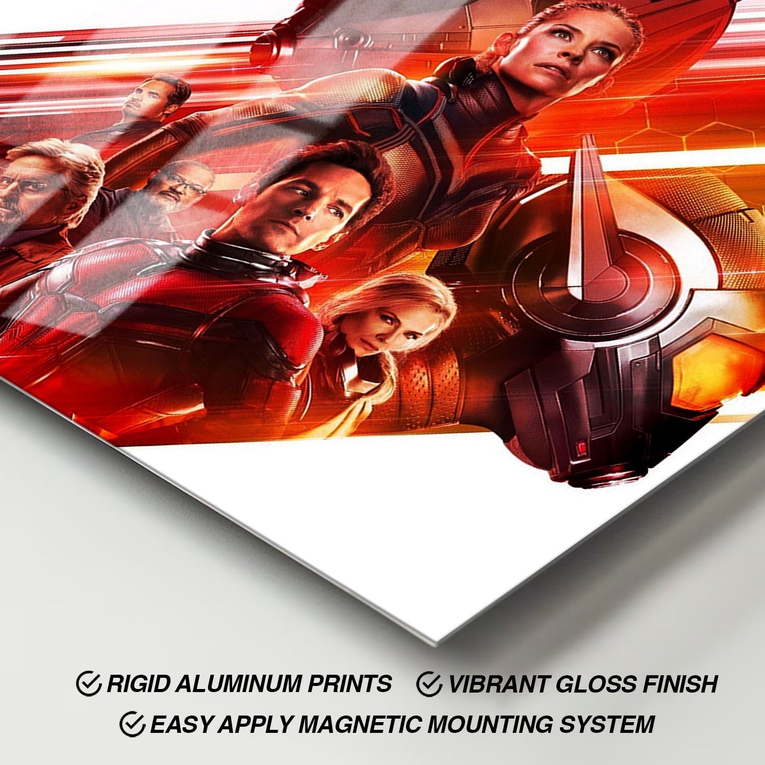 Flex Designs Metal Poster Ant-Man and the Wasp 11 x 17" Home Goods - Movie 2018 Movie Metal Poster