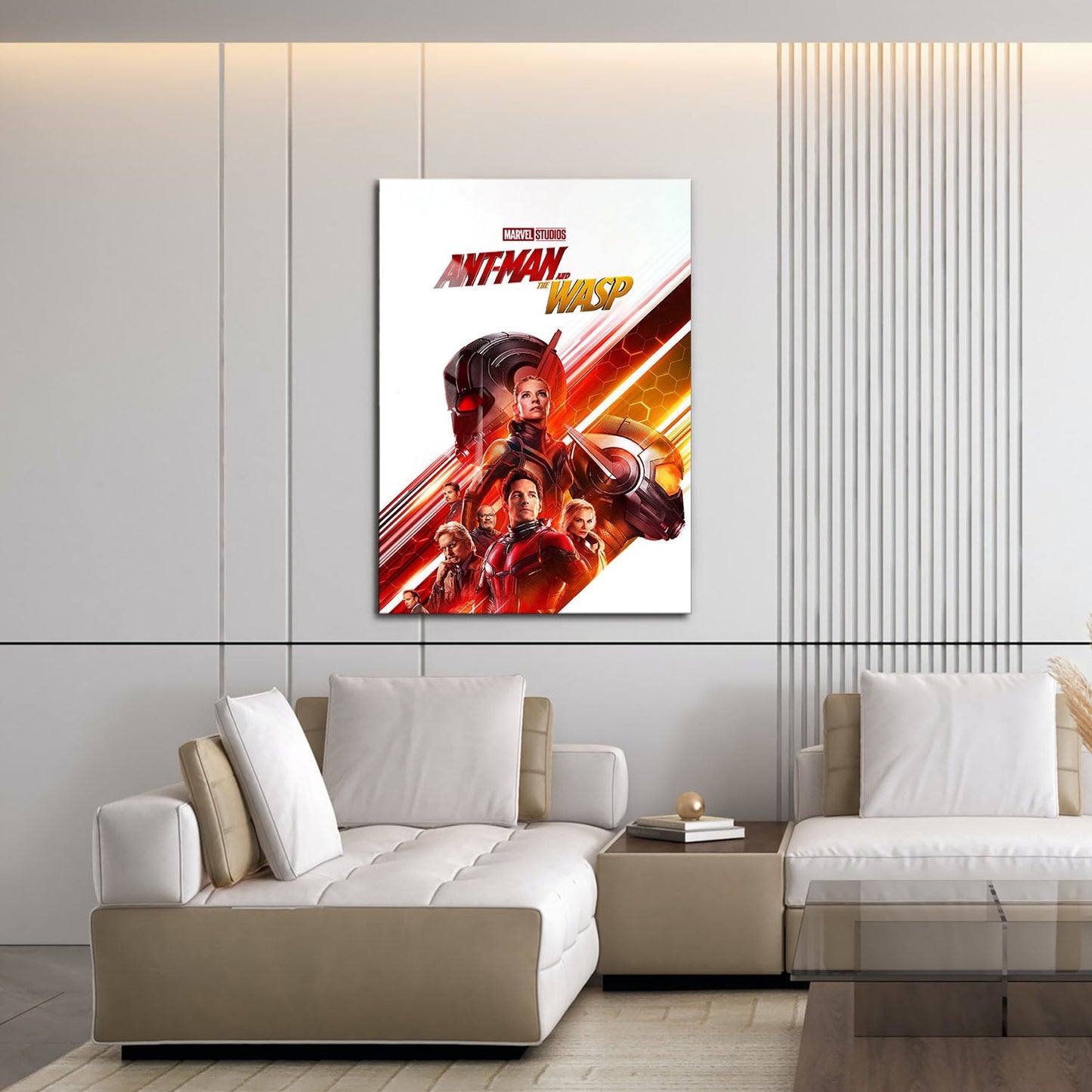 Flex Designs Metal Poster Ant-Man and the Wasp 16 x 24" Home Goods - Movie 2018 Movie Metal Poster