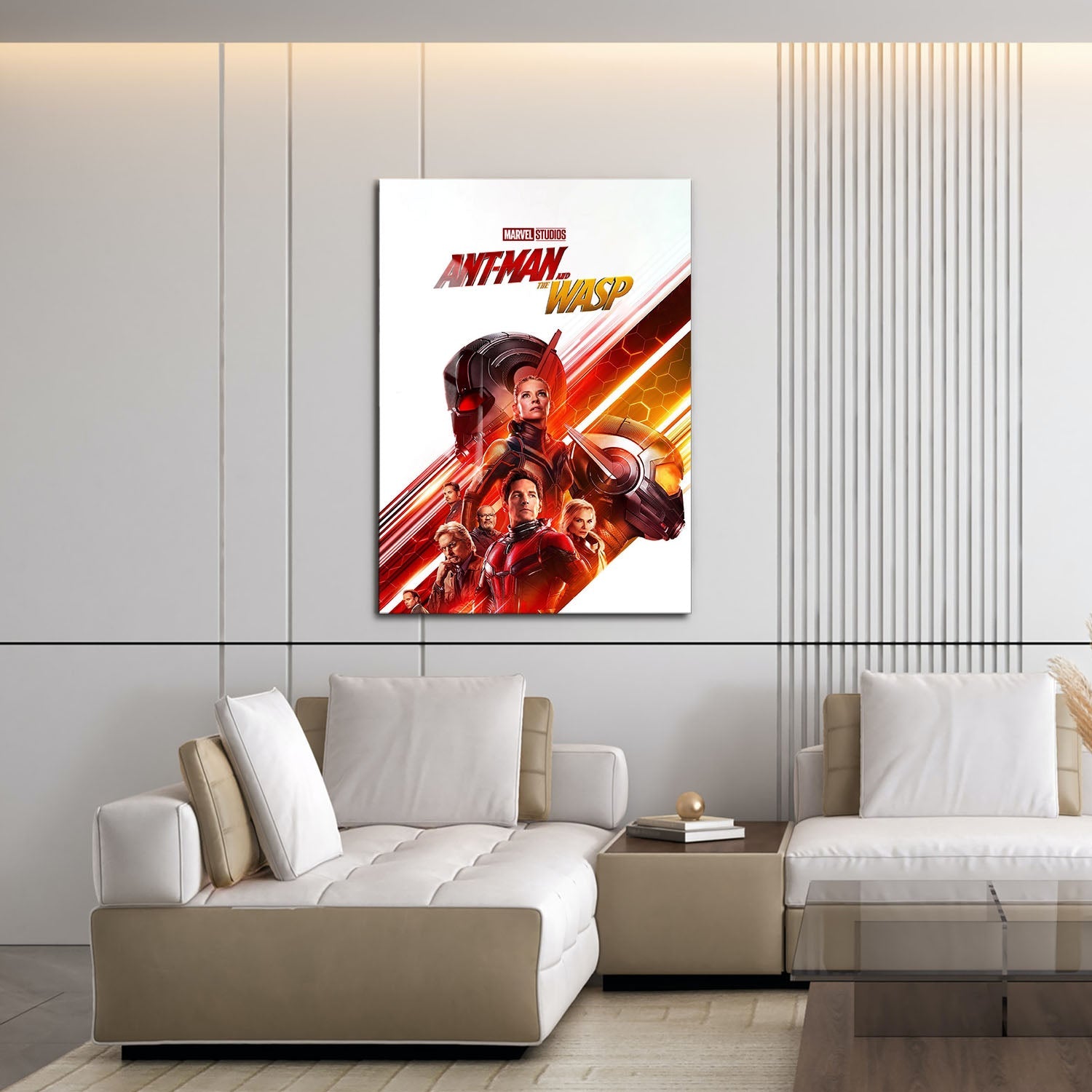 Flex Designs Metal Poster Ant-Man and the Wasp 16 x 24" Home Goods - Movie 2018 Movie Metal Poster
