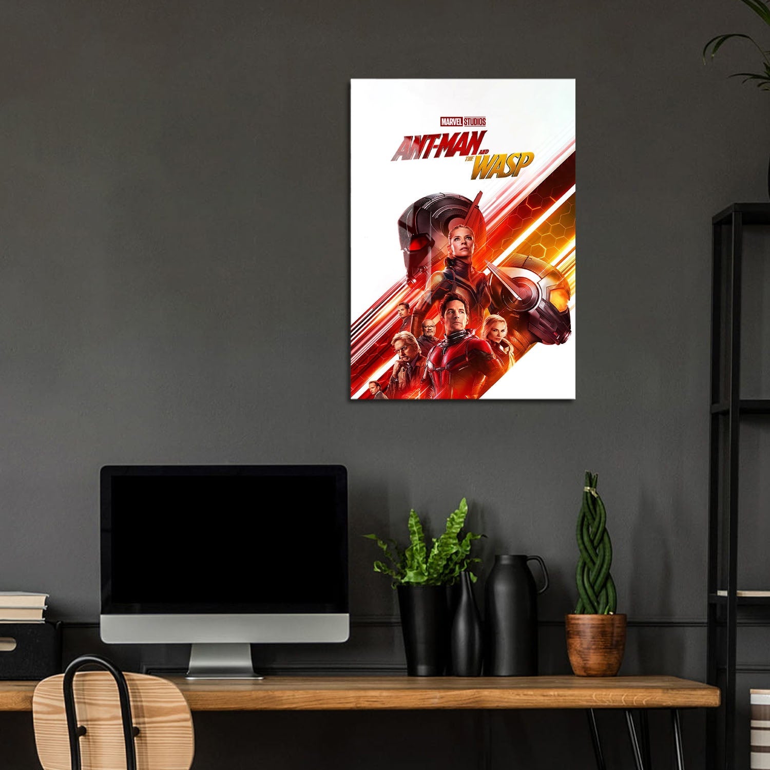 Flex Designs Metal Poster Ant-Man and the Wasp 5 x 7" Home Goods - Movie 2018 Movie Metal Poster