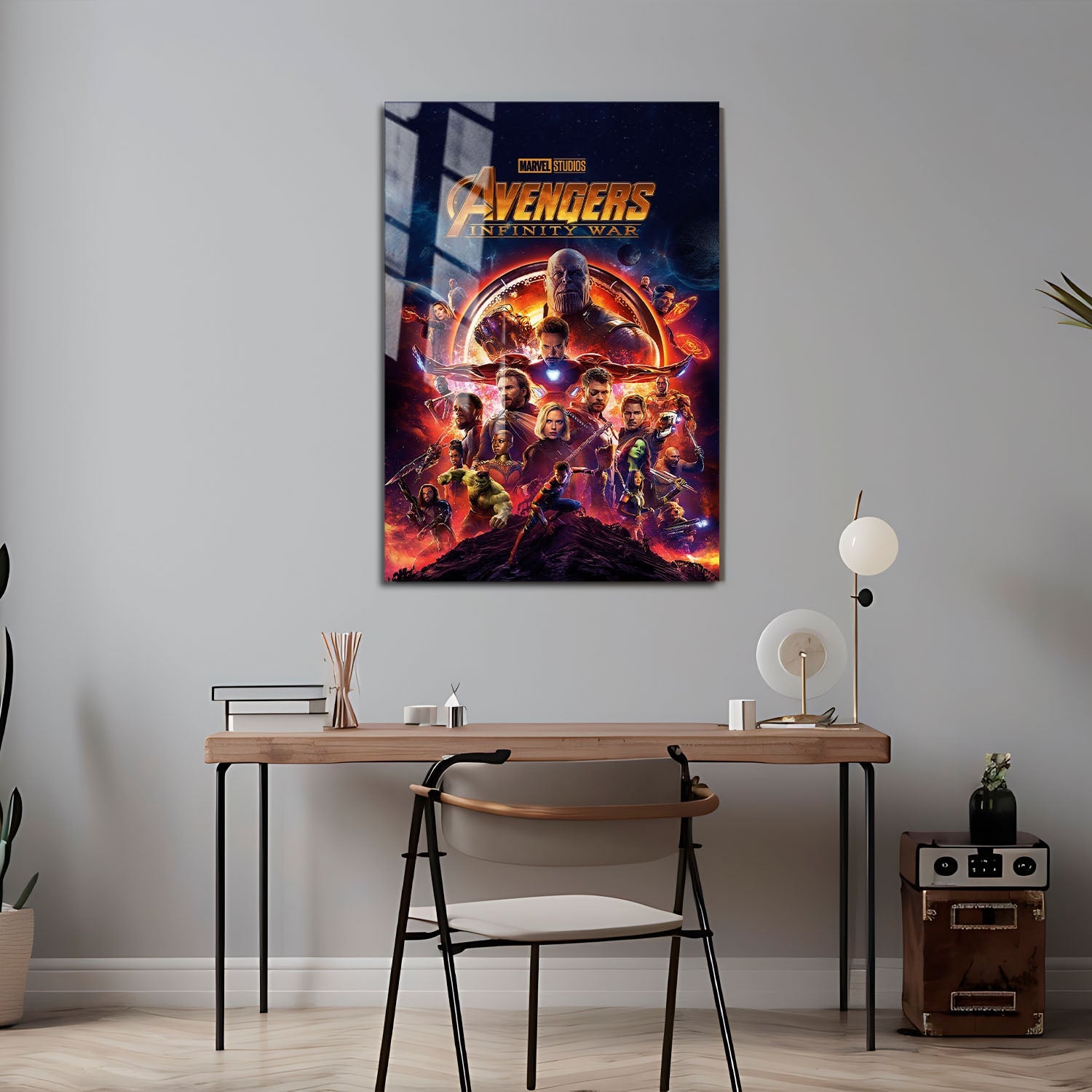 Flex Designs Metal Poster Avengers Infinity War 24 x 36" Home Goods - Movie 2018 Movie Metal Poster