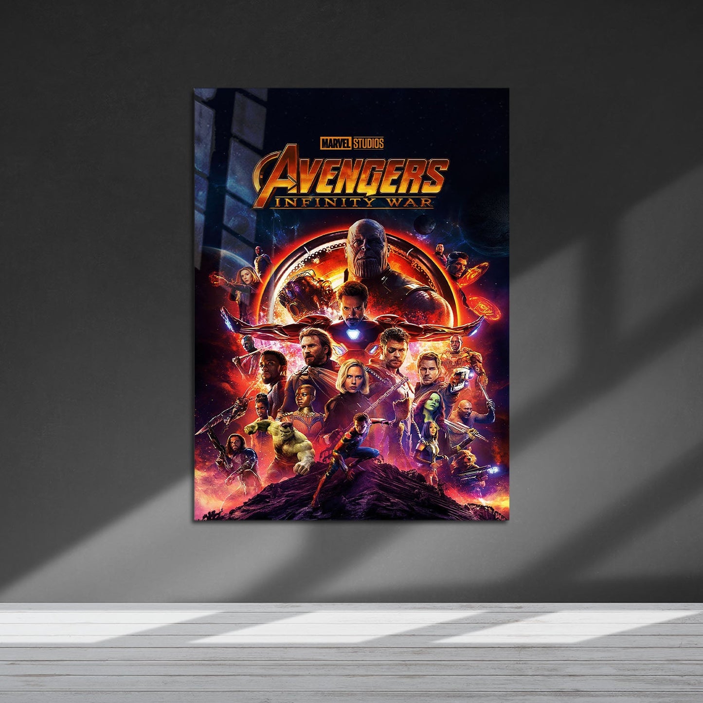 Flex Designs Metal Poster Avengers Infinity War 5 x 7" Home Goods - Movie 2018 Movie Metal Poster